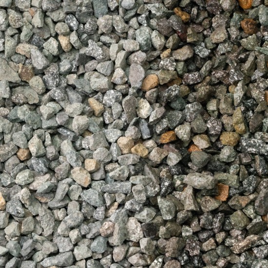 3/8" Smokin Granite Pea Gravel
