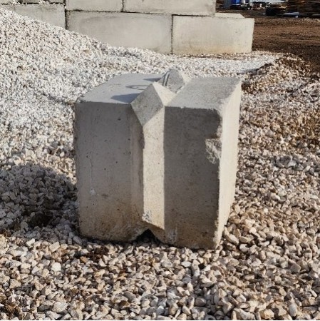 Concrete Block 2'x2'x2'