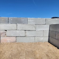 Concrete Block Wall