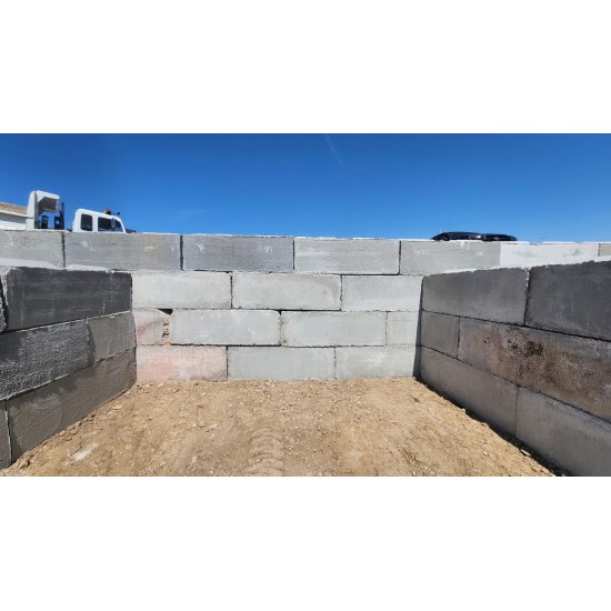 Concrete Block Wall