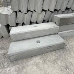 Concrete Block 6'x2'x1' Smooth Cap