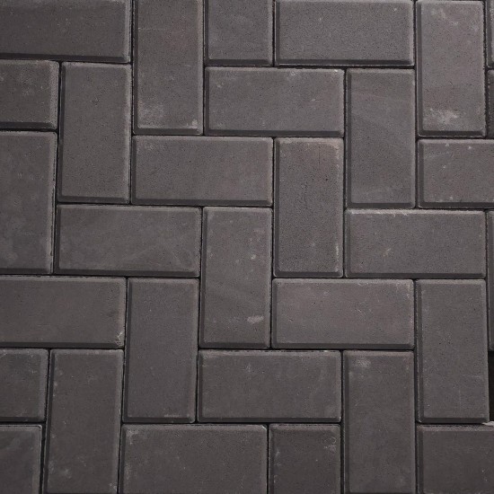 Holland 1 Pavers - Charcoal