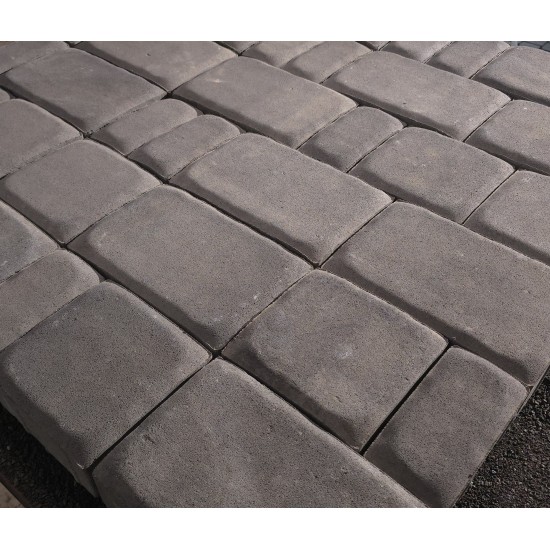 Antique Kobble Pillow Top (3pc) Pavers -  Antique Pewter