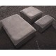 Antique Kobble Pillow Top (3pc) Pavers -  Antique Pewter