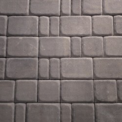 Antique Kobble Pillow Top (3pc) Pavers -  Antique Pewter