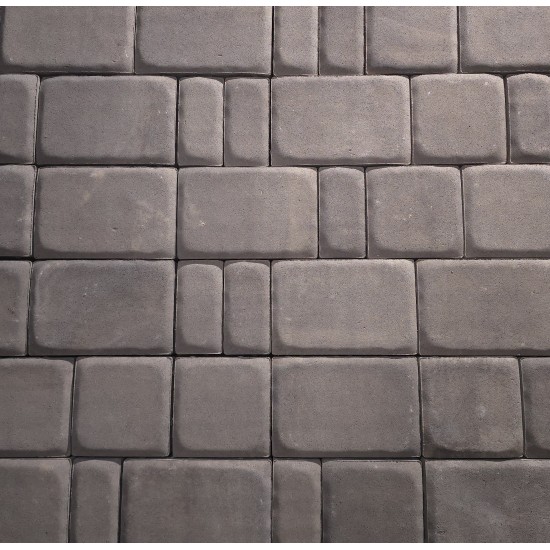 Antique Kobble Pillow Top (3pc) Pavers -  Antique Pewter