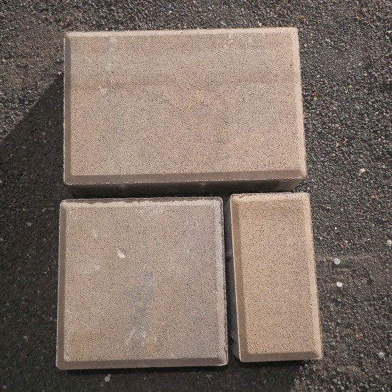 Street Stone 6cm (3pc) Pavers - Desert Blend