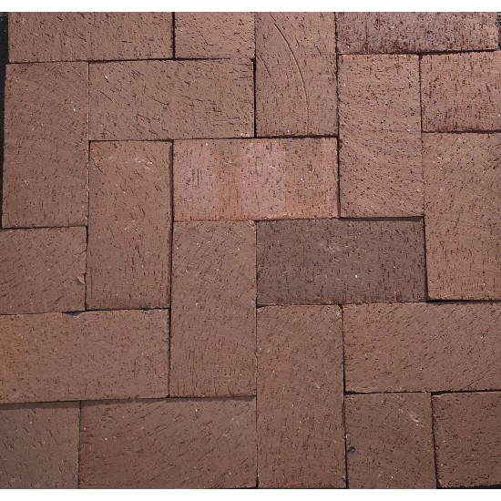 Clay Brick Pavers - Baja Brown