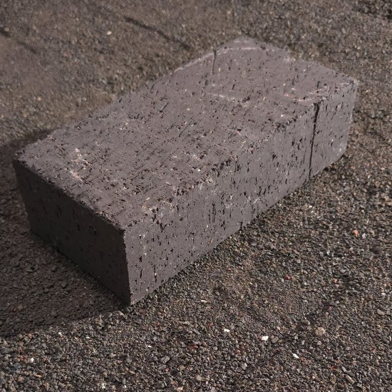 Clay Brick Pavers  -  Midnight Black