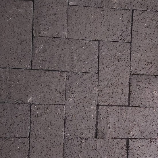 Clay Brick Pavers  -  Midnight Black