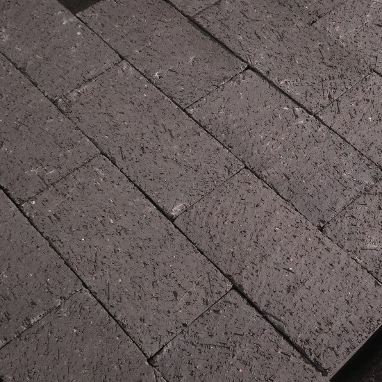 Clay Brick Pavers  -  Midnight Black