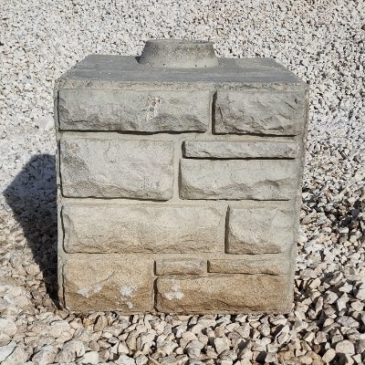 Deco. 2x2x2 Brickfaced Stacker