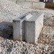 Deco. 5x2x2 Cobbleface "T" Block