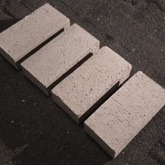 Clay Brick Pavers - Pewter