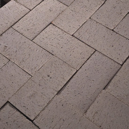 Clay Brick Pavers - Pewter
