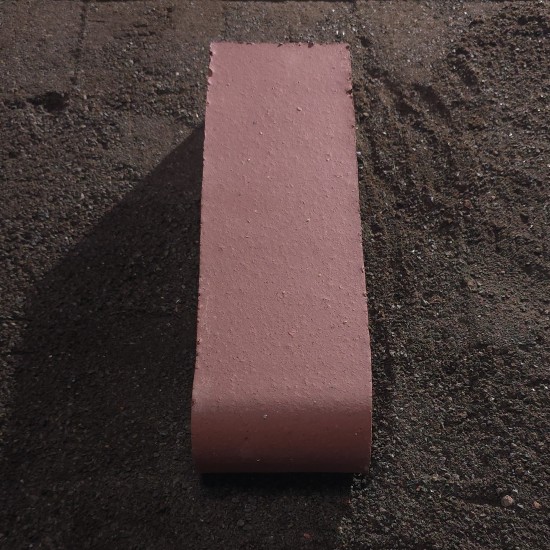 Clay 12" Bullnose Pavers - Mountain Red