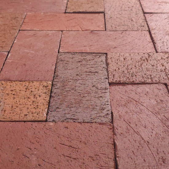 Clay Brick Pavers - Old Town Red