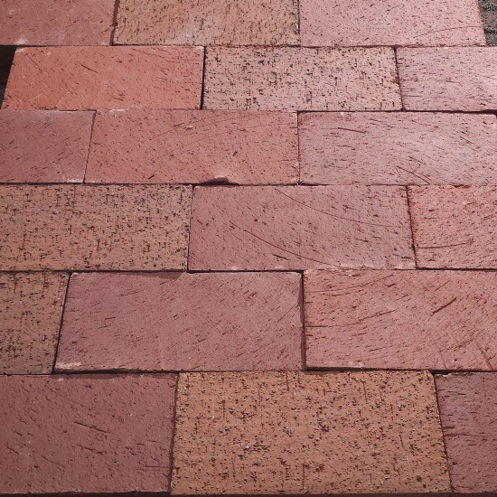 Clay Brick Pavers - Old Town Red