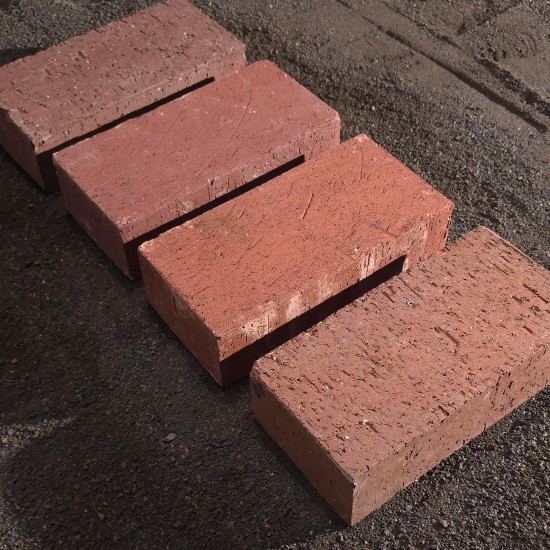 Clay Brick Pavers - Old Town Red
