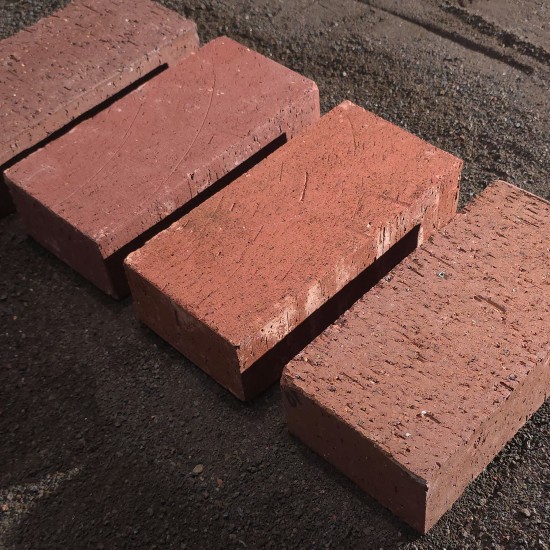 Clay Brick Pavers - Old Town Red