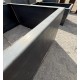 4' W x 8' L X 2" H Corten Steel Planter Box