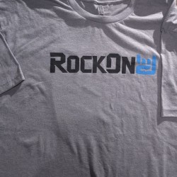 RockOn T-Shirt "Heather Grey" - Style 1