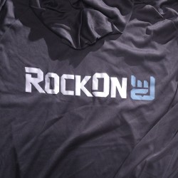 RockOn Hooded Sun Shirt "Slag Grey" - Style 1