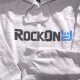 RockOn Hoodie "Heather Grey" - Style 1