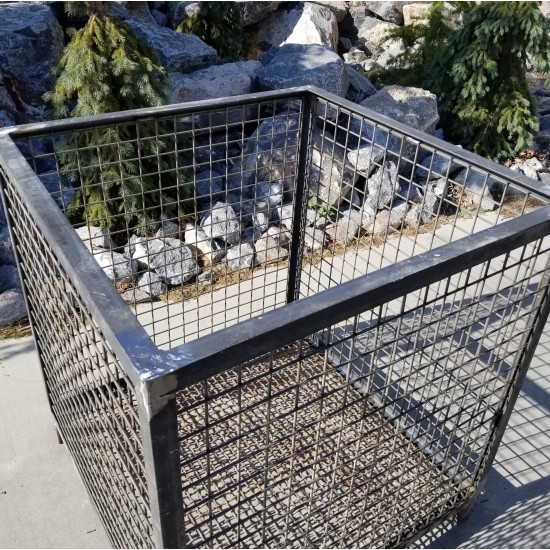 Steel Mesh Planter Box "Rust"