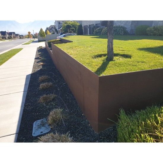Steel Retaining Wall