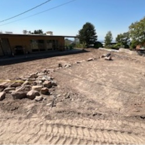 Excavation by Skid Steer