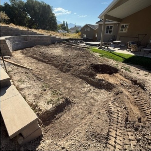 Excavation by Skid Steer