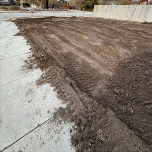 Excavation by Skid Steer