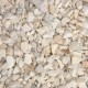 1/2" White Marble Stone