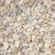 1/2" White Marble Stone