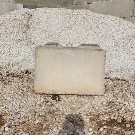 Concrete Block 3'x2'x2'