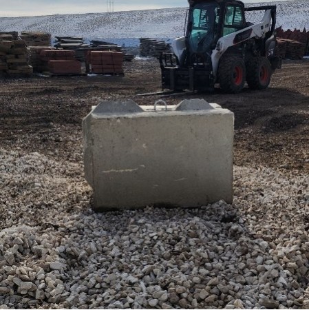 Concrete Block 3'x2'x2'