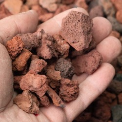 3/4" Red Lava Rock