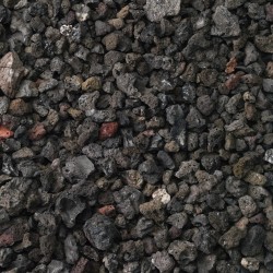 3/4" Black Lava Rock