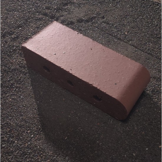 Clay 9" Bullnose Pavers - Mountain Red