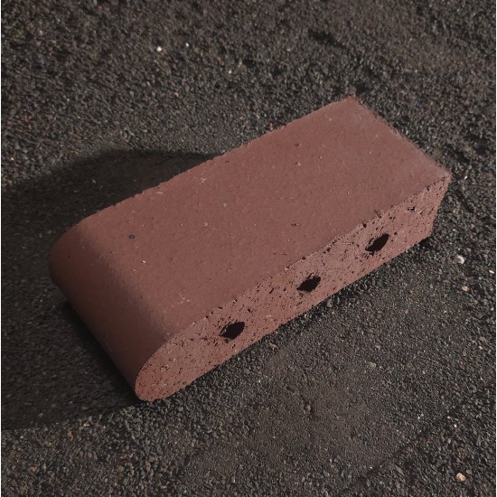Clay 9" Bullnose Pavers - Mountain Red