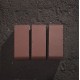 Clay 9" Bullnose Pavers - Mountain Red
