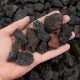 1-2" Black Lava Rock