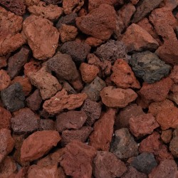 1-2" Red Lava Rock