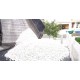 1 1/2" White Marble Stone