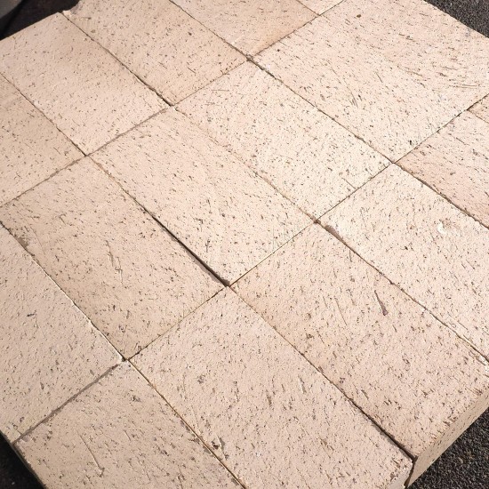Clay Brick Pavers - Arctic White
