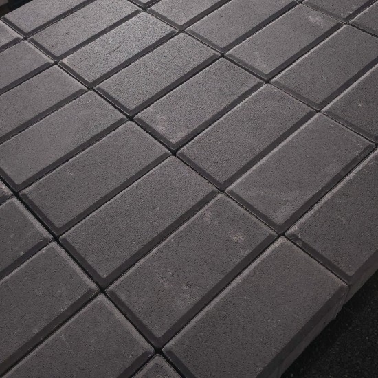 Holland 1 Pavers - Charcoal
