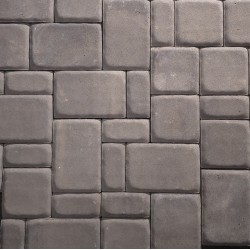 Antique Kobble Pillow Top (3pc) Pavers -  Antique Pewter