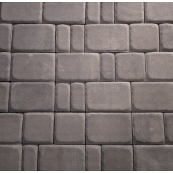 Antique Kobble Pillow Top (3pc) Pavers -  Antique Pewter
