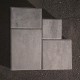 PASEO (4pc) Pavers - Antique Pewter